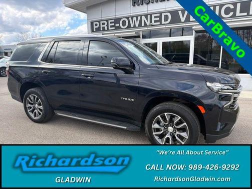 Midnight Blue Metallic 2021 Chevrolet Tahoe LT
