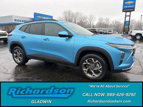 Marina Blue Metallic 2026 Chevrolet Trax LT