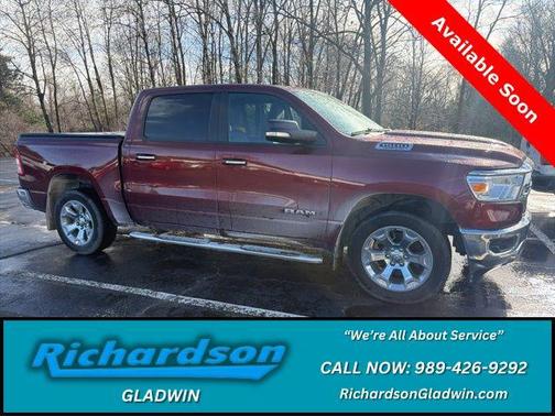 Delmonico Red Pearlcoat 2020 RAM 1500 Big Horn/Lone Star