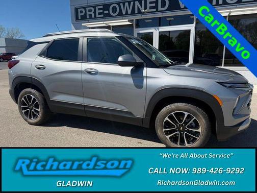 Sterling Gray Metallic 2025 Chevrolet Trailblazer LT