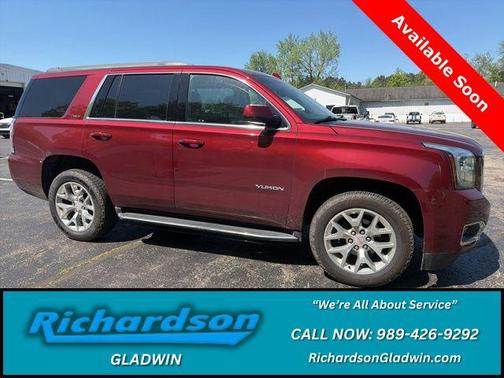 Crimson Red Tintcoat 2019 GMC Yukon SLT Standard Edition