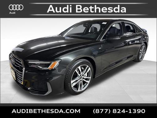 Gray 2021 Audi A6 55 Premium Plus