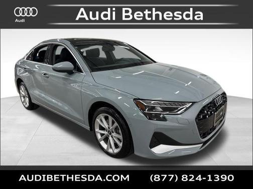 Gray Pearl 2025 Audi A3 Premium