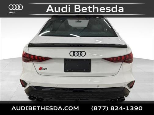 Glacier White Metallic 2026 Audi S3 TFSI quattro S tronic