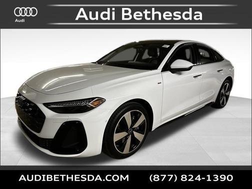 Glacier White Metallic 2026 Audi A5 Premium Plus TFSI quattro S tronic