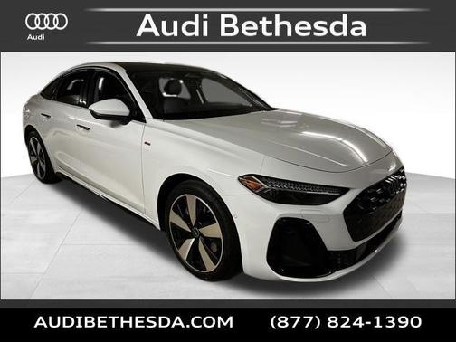 Glacier White Metallic 2026 Audi A5 Premium Plus TFSI quattro S tronic