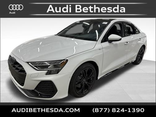 Glacier White Metallic 2026 Audi A3 Premium