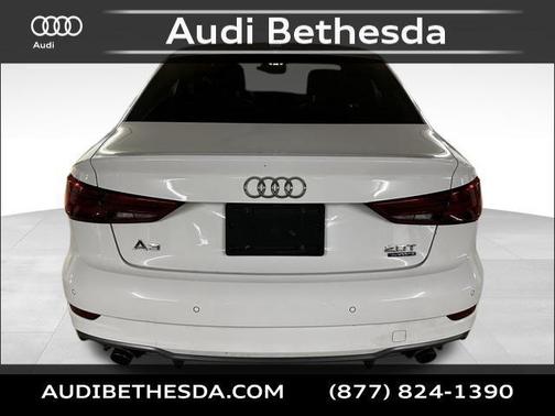 White 2018 Audi A3 quattro