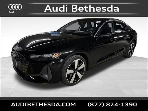 Black Metallic 2025 Audi A5 Premium Plus TFSI quattro S tronic