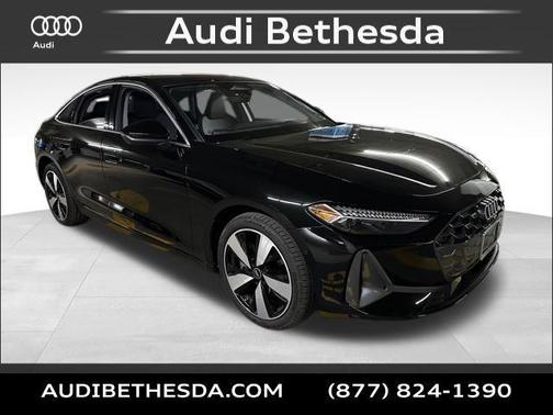 Black Metallic 2025 Audi A5 Premium Plus TFSI quattro S tronic
