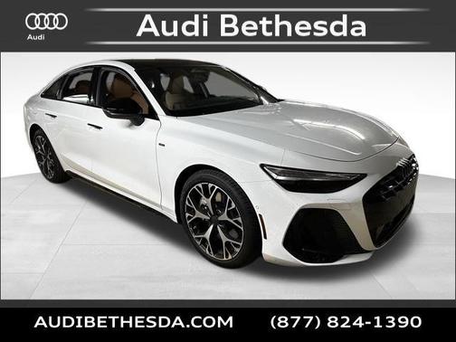 Glacier White Metallic 2026 Audi A6 Premium Plus quattro S tronic