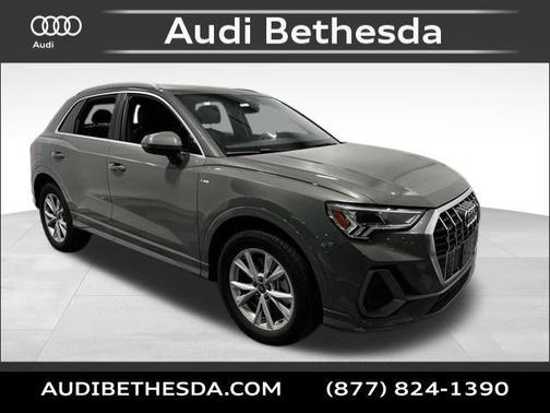 Gray Metallic 2025 Audi Q3 Premium 45 TFSI S line quattro Tiptronic