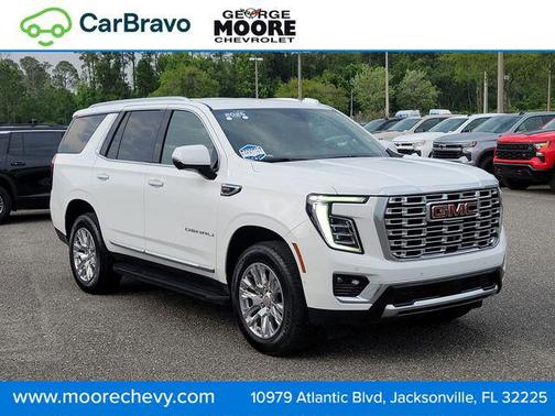 Summit White 2025 GMC Yukon Denali