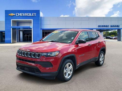 Redline Pearlcoat 2023 Jeep Compass Sport