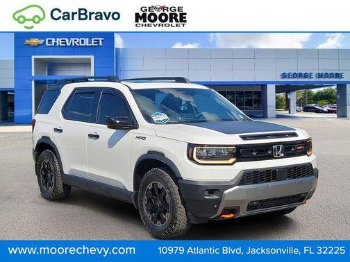 Platinum White Pearl 2026 Honda Passport AWD TrailSport Elite