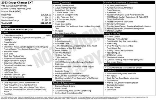 2023 Dodge Charger SXT