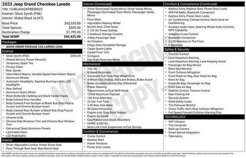 2023 Jeep Grand Cherokee Laredo