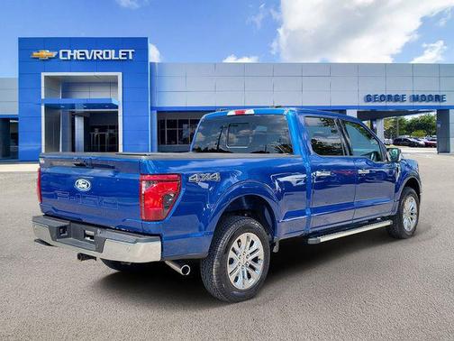 Atlas Blue Metallic 2025 Ford F-150 XLT