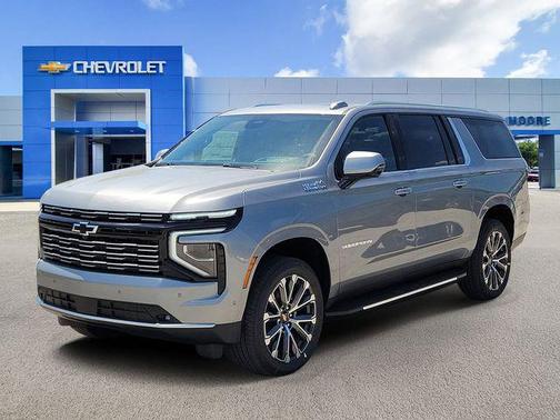 Sterling Gray Metallic 2026 Chevrolet Suburban High Country, 4WD