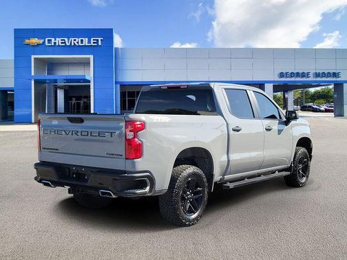 Slate Gray Metallic 2025 Chevrolet Silverado 1500 Custom Trail Boss