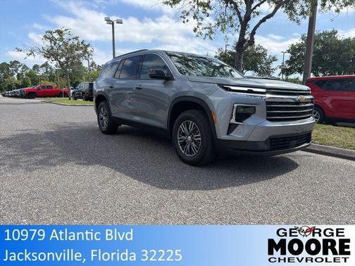 Sterling Gray Metallic 2025 Chevrolet Traverse LT