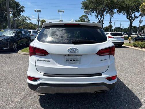 Frost White 2017 Hyundai Santa Fe Sport 2.4L