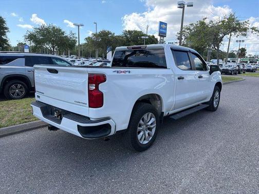 Summit White 2022 Chevrolet Silverado 1500 Custom
