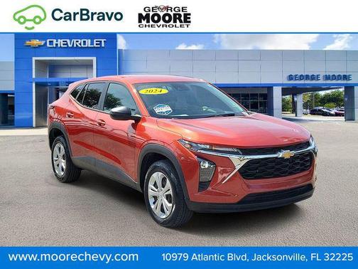 Cayenne Orange Metallic 2024 Chevrolet Trax LS