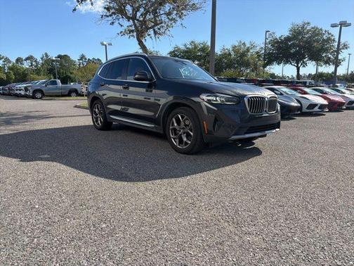 Dark Graphite Metallic 2022 BMW X3 sDrive30i