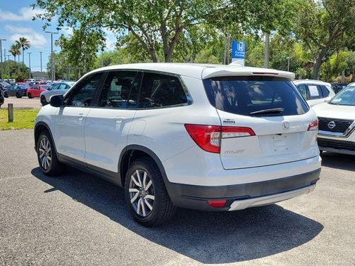 Platinum White Pearl 2020 Honda Pilot 2WD EX-L