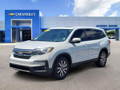 Platinum White Pearl 2020 Honda Pilot 2WD EX-L