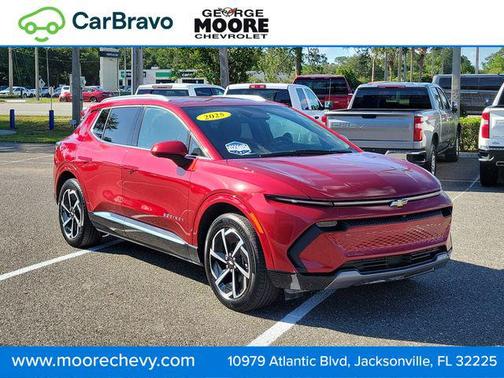 Radiant Red Tintcoat 2025 Chevrolet Equinox EV LT