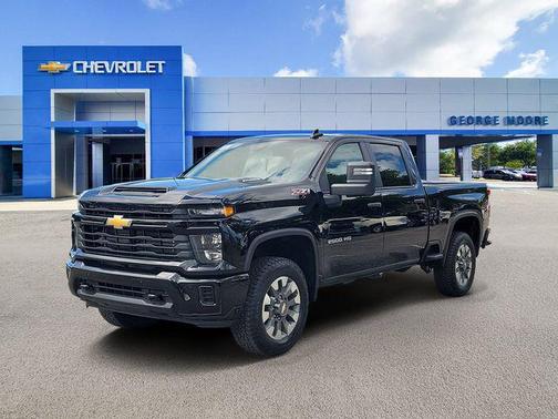Black 2026 Chevrolet Silverado 2500 Custom