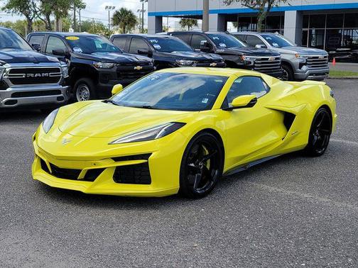 Accelerate Yellow Metallic 2024 Chevrolet Corvette E-Ray RWD Convertible 3LZ