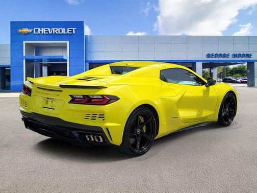 Accelerate Yellow Metallic 2024 Chevrolet Corvette E-Ray RWD Convertible 3LZ