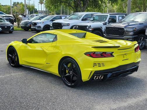 Accelerate Yellow Metallic 2024 Chevrolet Corvette E-Ray RWD Convertible 3LZ