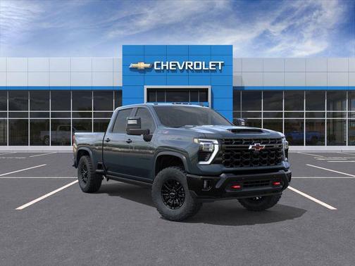 Cypress Gray 2026 Chevrolet Silverado 2500 Crew Cab, Standard Bed, XR2, 4WD