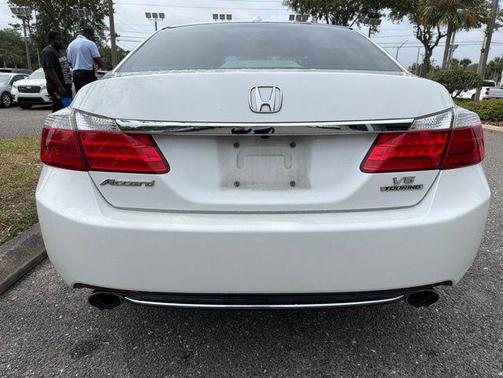 White Orchid Pearl 2013 Honda Accord Touring