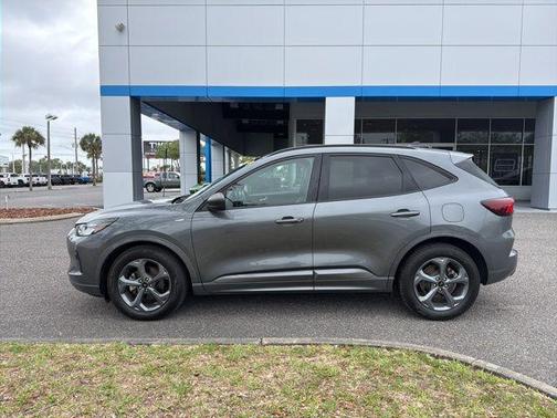 Gray Metallic 2024 Ford Escape ST-Line