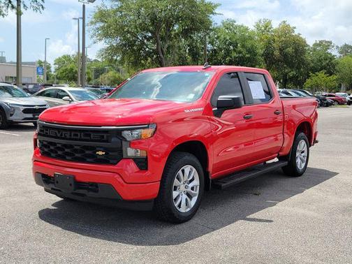 Red Hot 2023 Chevrolet Silverado 1500 Custom