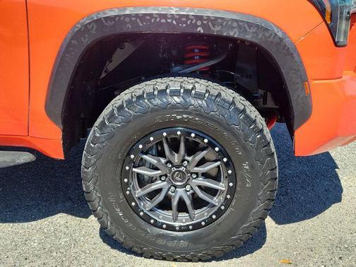 Orange 2023 Toyota Tundra Hybrid TRD Pro