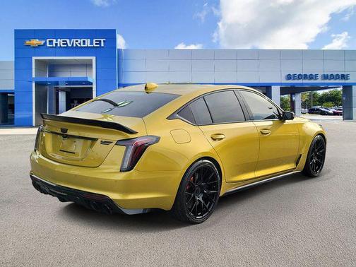 Cyber Yellow Metallic 2024 Cadillac CT5-V V-Series Blackwing
