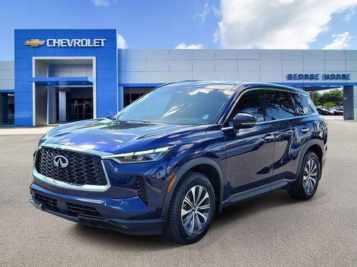 Grand Blue 2022 INFINITI QX60 Pure