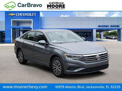 Platinum Gray Metallic 2021 Volkswagen Jetta 1.4T S