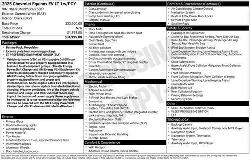 2025 Chevrolet Equinox EV LT