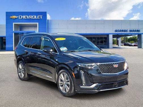 Stellar Black Metallic 2025 Cadillac XT6 Premium Luxury AWD