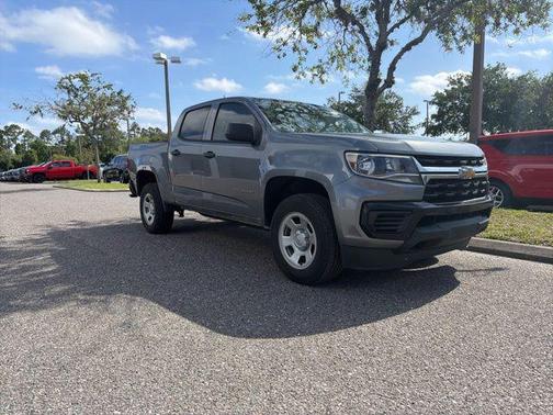 Satin Steel Metallic 2022 Chevrolet Colorado WT