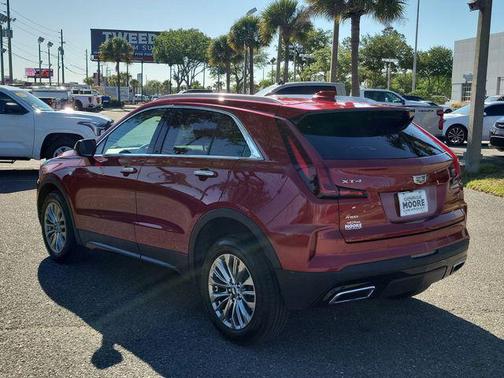 Radiant Red Tintcoat 2024 Cadillac XT4 Premium Luxury