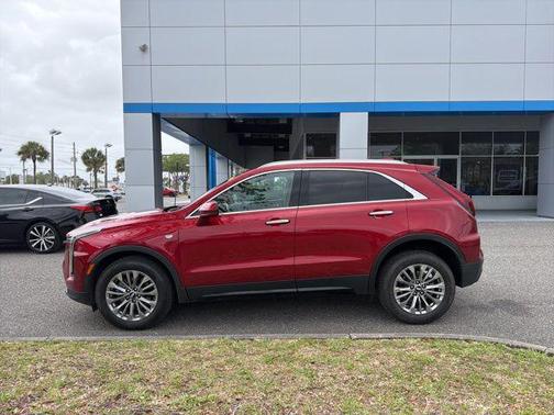 Radiant Red Tintcoat 2024 Cadillac XT4 Premium Luxury