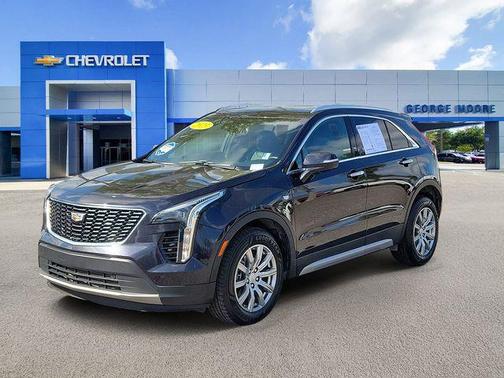 Galactic Gray Metallic 2023 Cadillac XT4 Premium Luxury